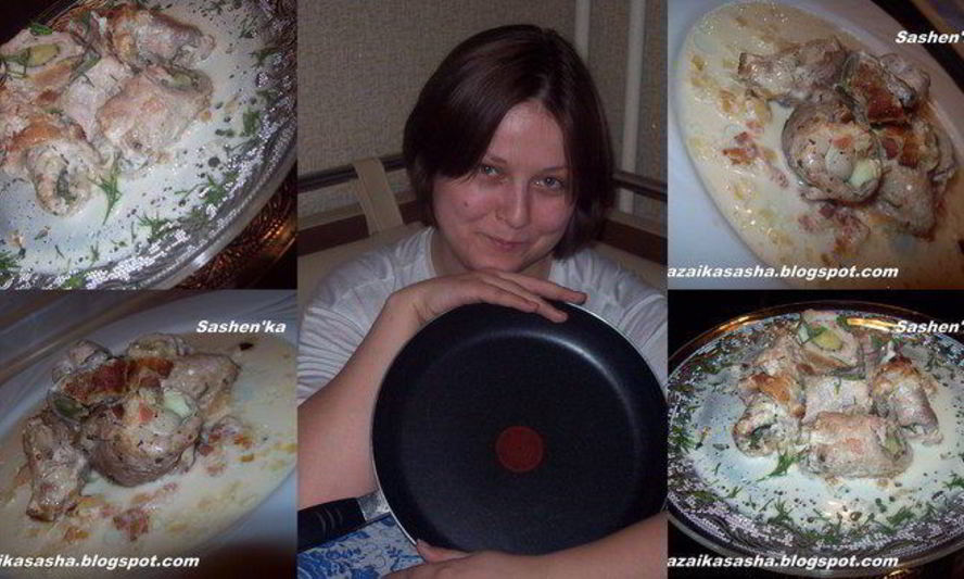 Рецепт свиных рулетиков по-итальянски