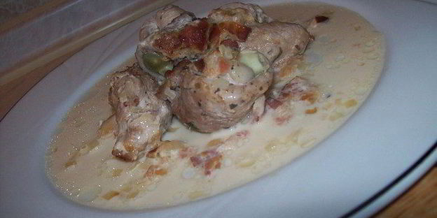 свиные рулетики по-итальянски