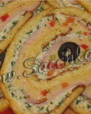 Сырный рулет