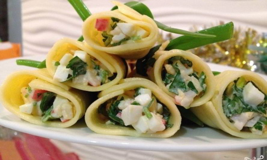 Рецепт сырных рулетиков