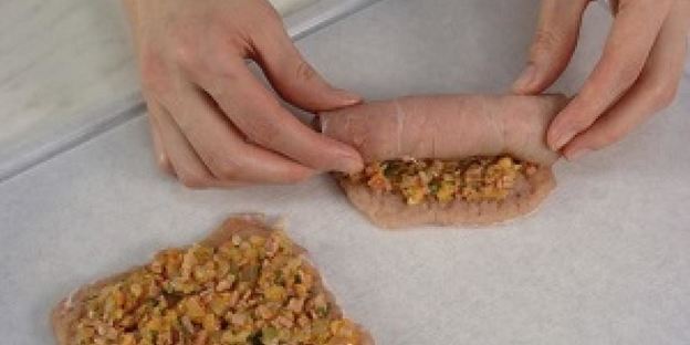 тушеные мясные рулеты