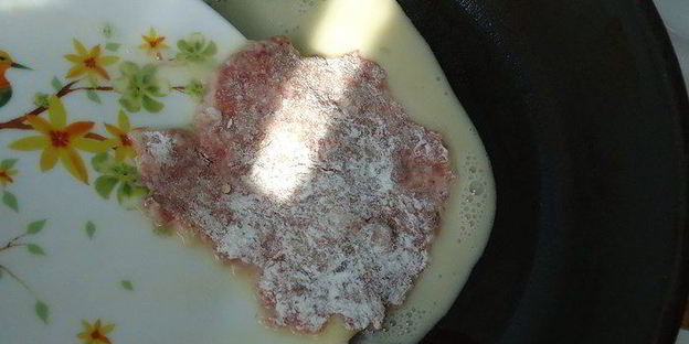 яичные рулеты с мясом