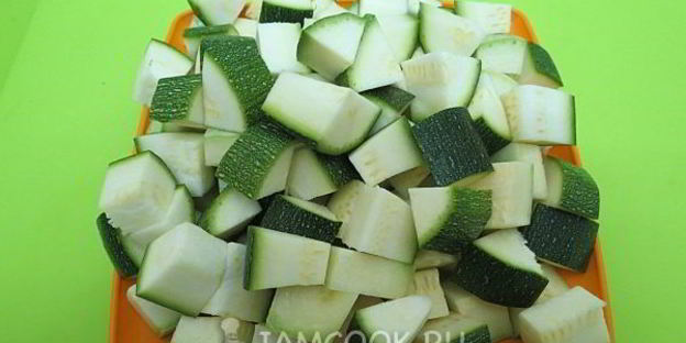 соте из кабачков и баклажанов