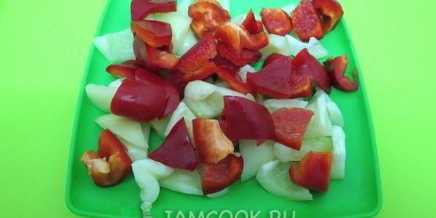 соте из кабачков и баклажанов