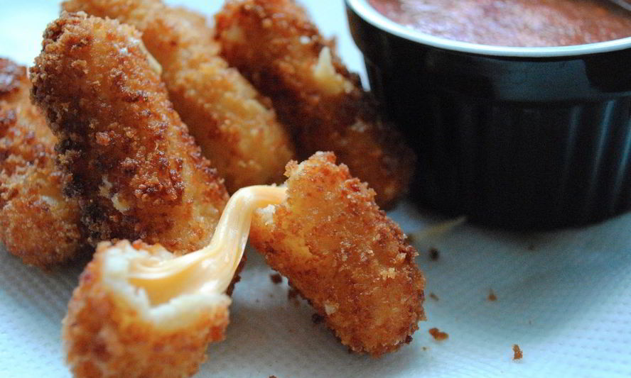 Рецепт сырных палочек в кляре