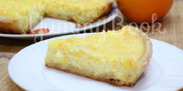 апельсиновый тарт