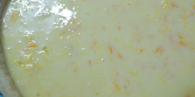 апельсиновый тарт