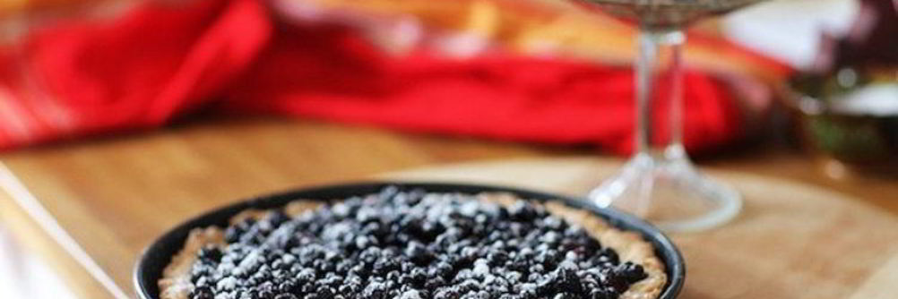 Черничный тарт