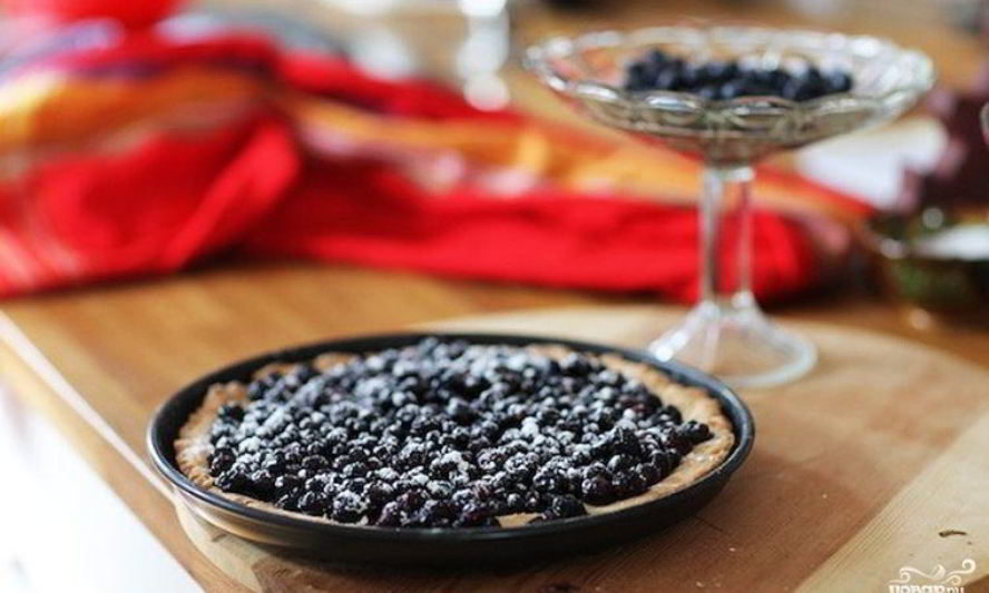 Рецепт черничного тарта