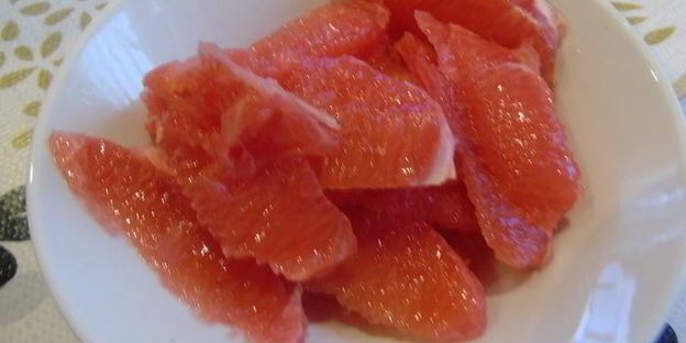 грейпфрутовый тарт