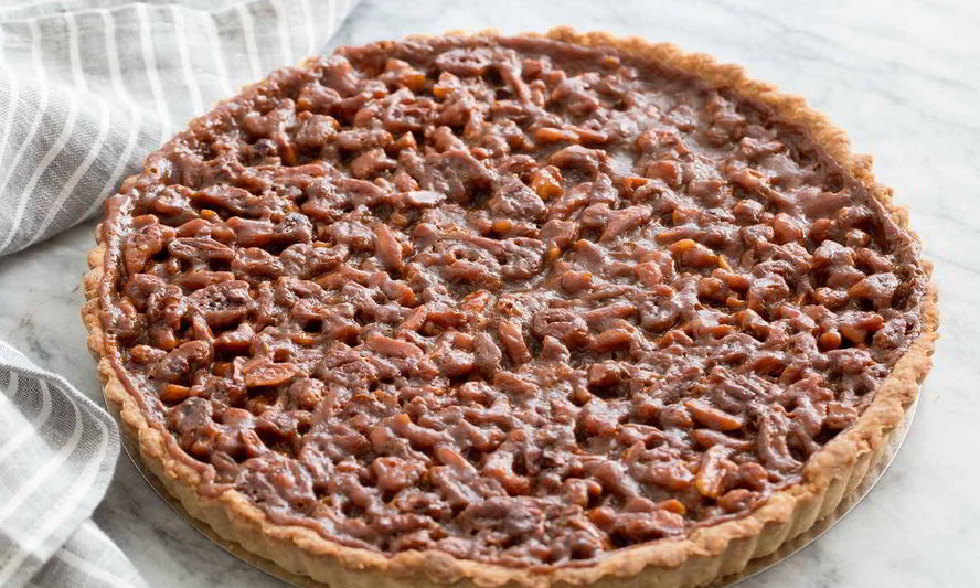 Рецепт карамельно-орехового тарт