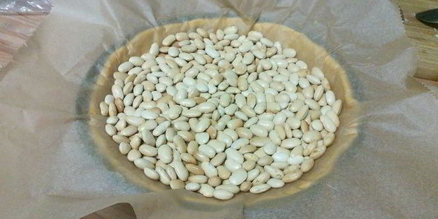 картофельный тарт на тыквенном тесте