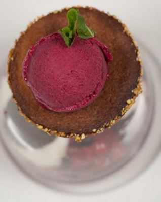 Клубнично-лимонный тарт