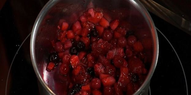 клубнично-лимонный тарт