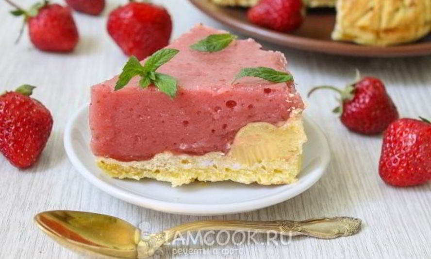 Рецепт клубничного тарта