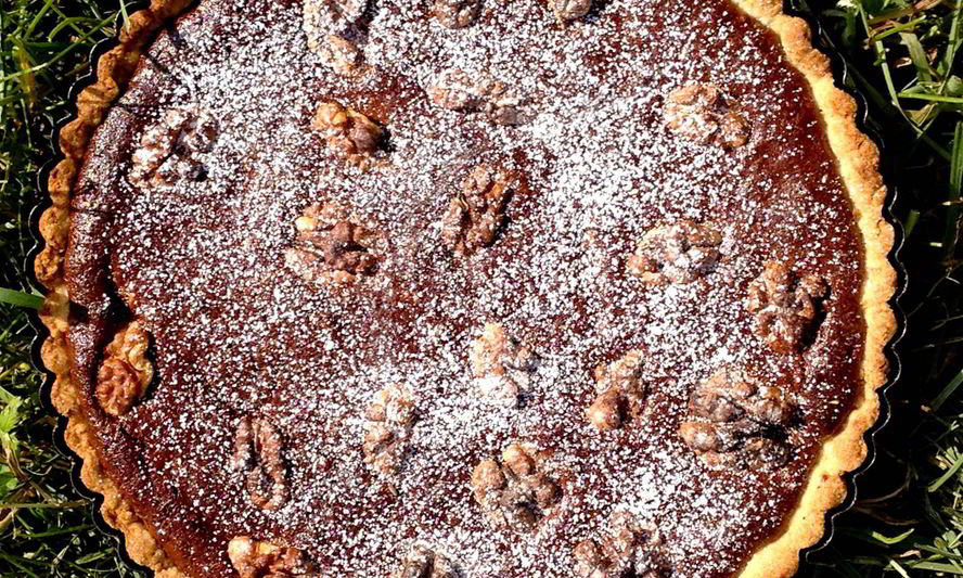 Рецепт орехового тарта с шоколадом