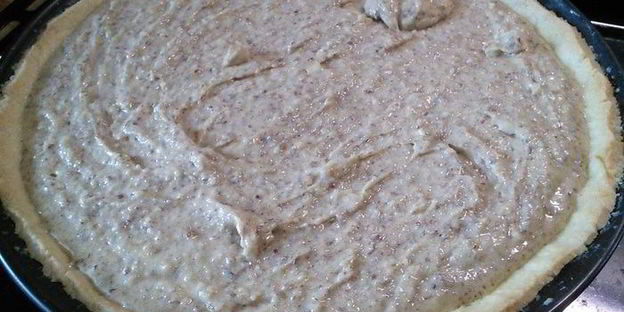 ревеневый тарт с франжипаном