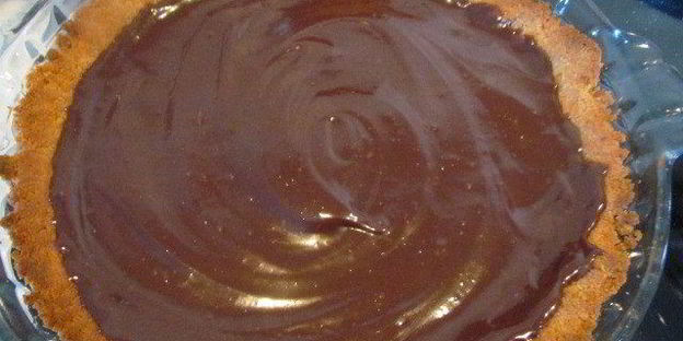 шоколадно-творожный тарт