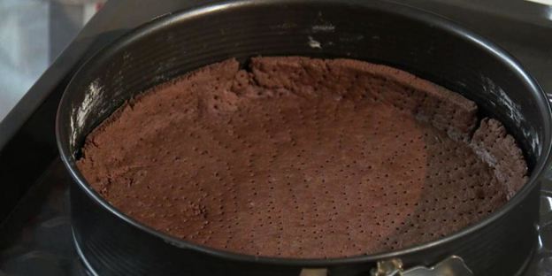 шоколадно-тыквенный тарт