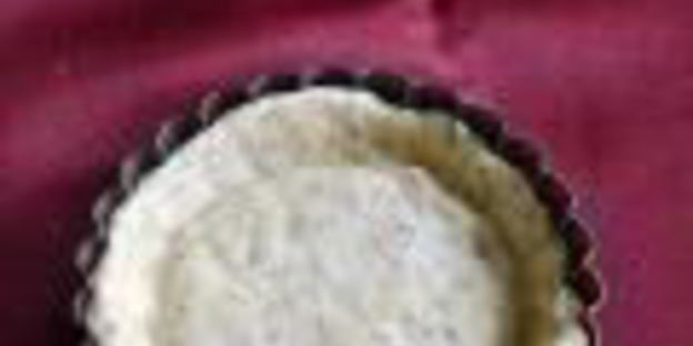 сливовый тарт с маковым тестом