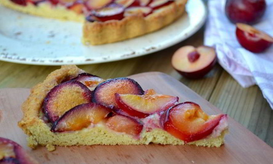 Рецепт сливового тарта