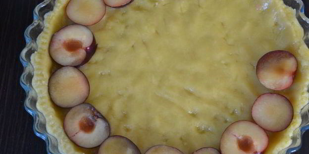 сливовый тарт