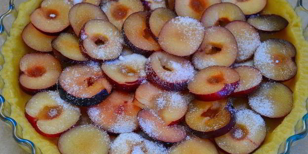 сливовый тарт