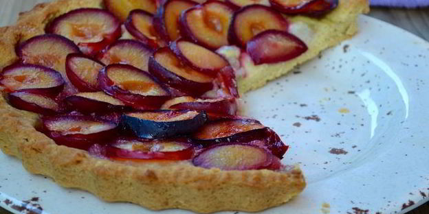 сливовый тарт