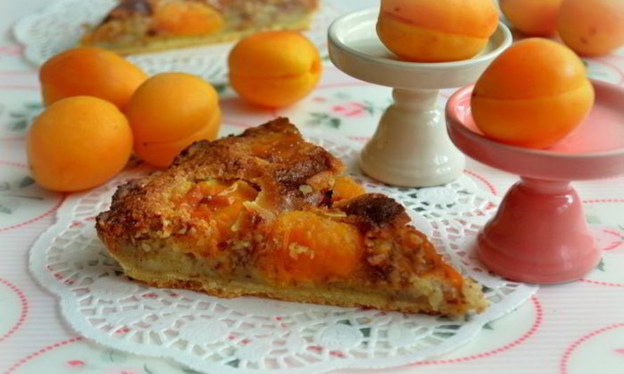 Рецепт тарта с абрикосовым фражипаном