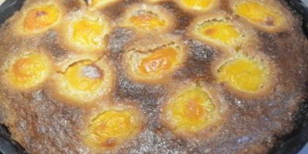 тарт с абрикосовым фражипаном