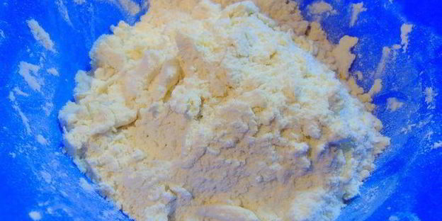 тарт с айвой и рикоттой