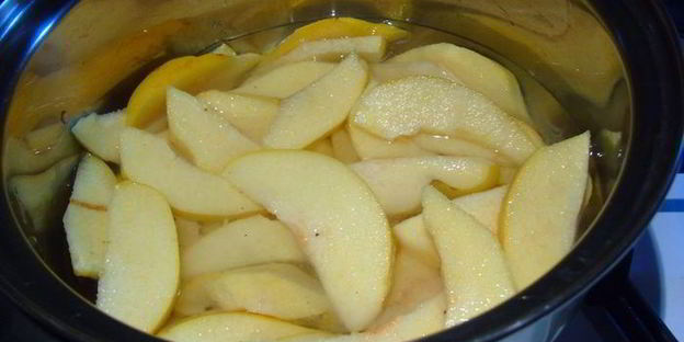 тарт с айвой и рикоттой