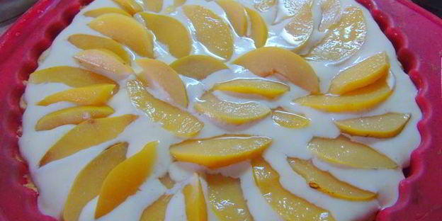 тарт с айвой и рикоттой