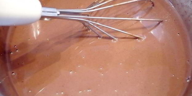 тарт с карамелью и чили шоколадное озеро