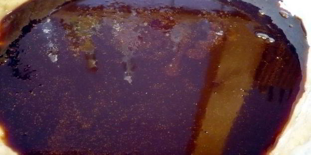 тарт с карамелью и чили шоколадное озеро