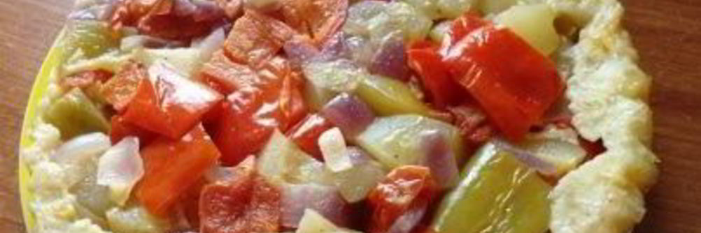 Тарт Татен с овощами