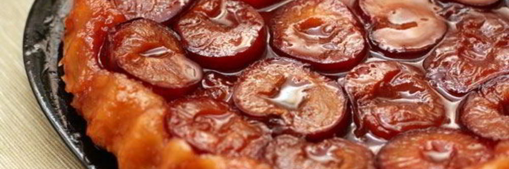 Тарт татен со сливами