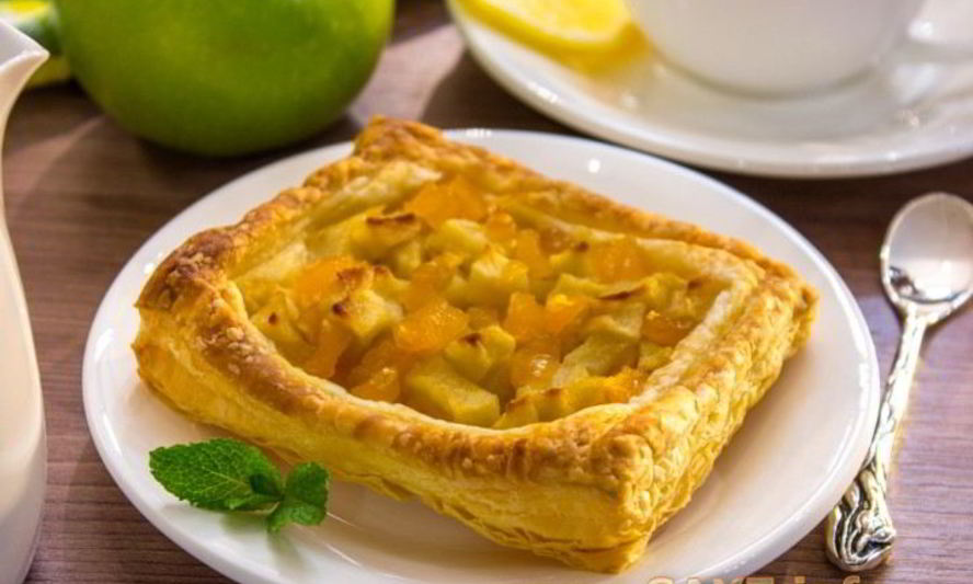 Рецепт тартов с тыквой и яблоками