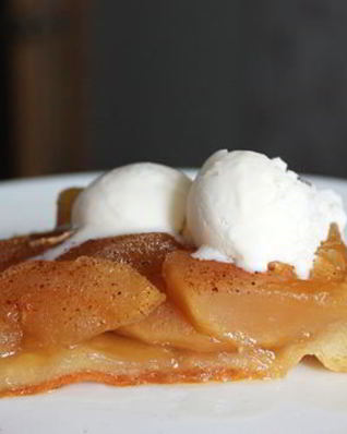 Яблочно-грушевый тарт