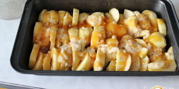 яблочно-грушевый тарт