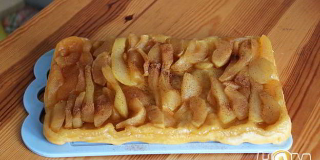 яблочно-грушевый тарт