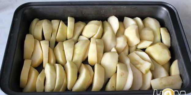 яблочно-грушевый тарт