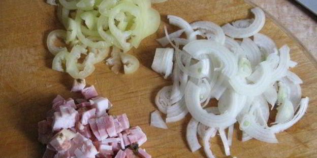 веер из баклажан