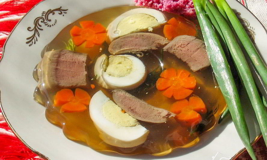 Рецепт языка заливного