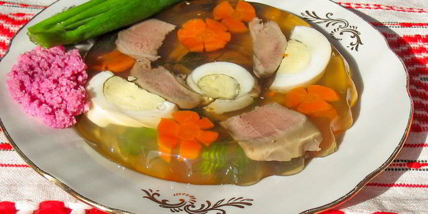 язык заливной