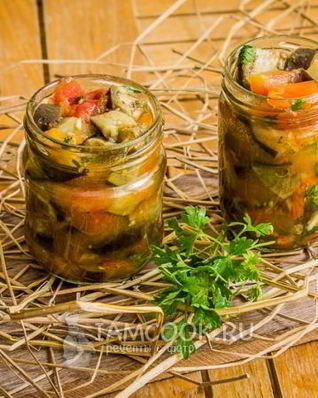 Закуска баклажанная