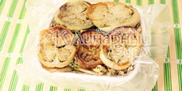 закуска из баклажанов с грецкими орехами