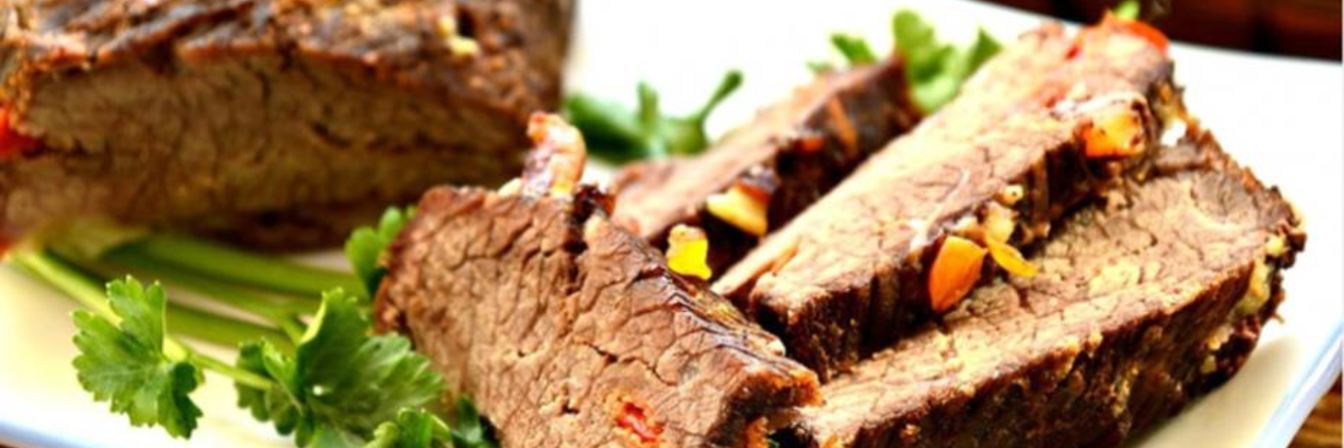 Закуска из говядины в рукаве