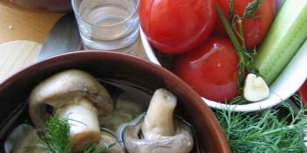 закуска из грибов