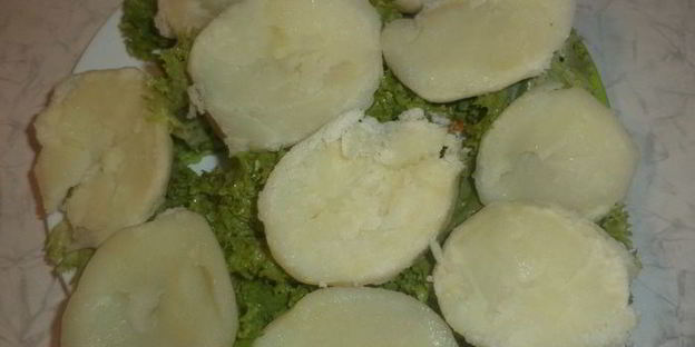 закуска из картофеля с селедкой